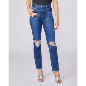 NWT Paige Stella High Rise Modern Straight Leg Jeans
